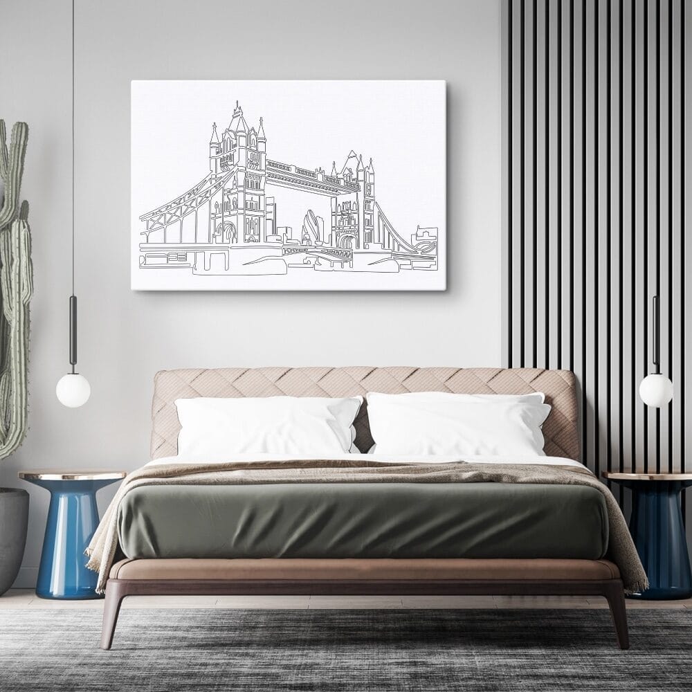 London Bridge Canvas Art Print - Bed Room London Bridge Canvas Art Print - Bed Room
