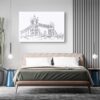 London Bridge Canvas Art Print - Bed Room