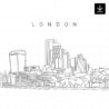 London Business District Skyline SVG - Download