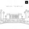 Mesa Arizona Temple SVG - Download
