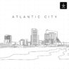 Atlantic City Skyline SVG - Download
