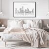 Austin TX Art Print for Bedroom