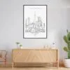 New York City Art Print - Wall Decor - Portrait
