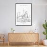 New York City Art Print - Wall Decor - Portrait