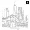 New York City SVG - Download - Portrait
