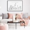 Palm Springs Art Print for Living Room