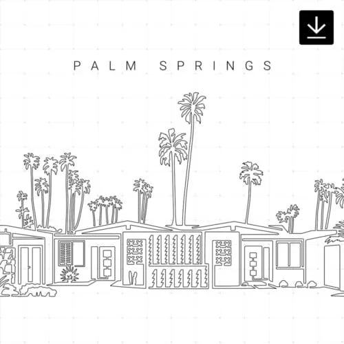 Palm Springs SVG - Download
