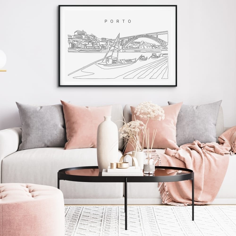 Porto Art Print for Living Room Porto Art Print for Living Room