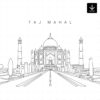 Taj Mahal SVG - Download