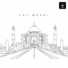 Taj Mahal SVG - Download