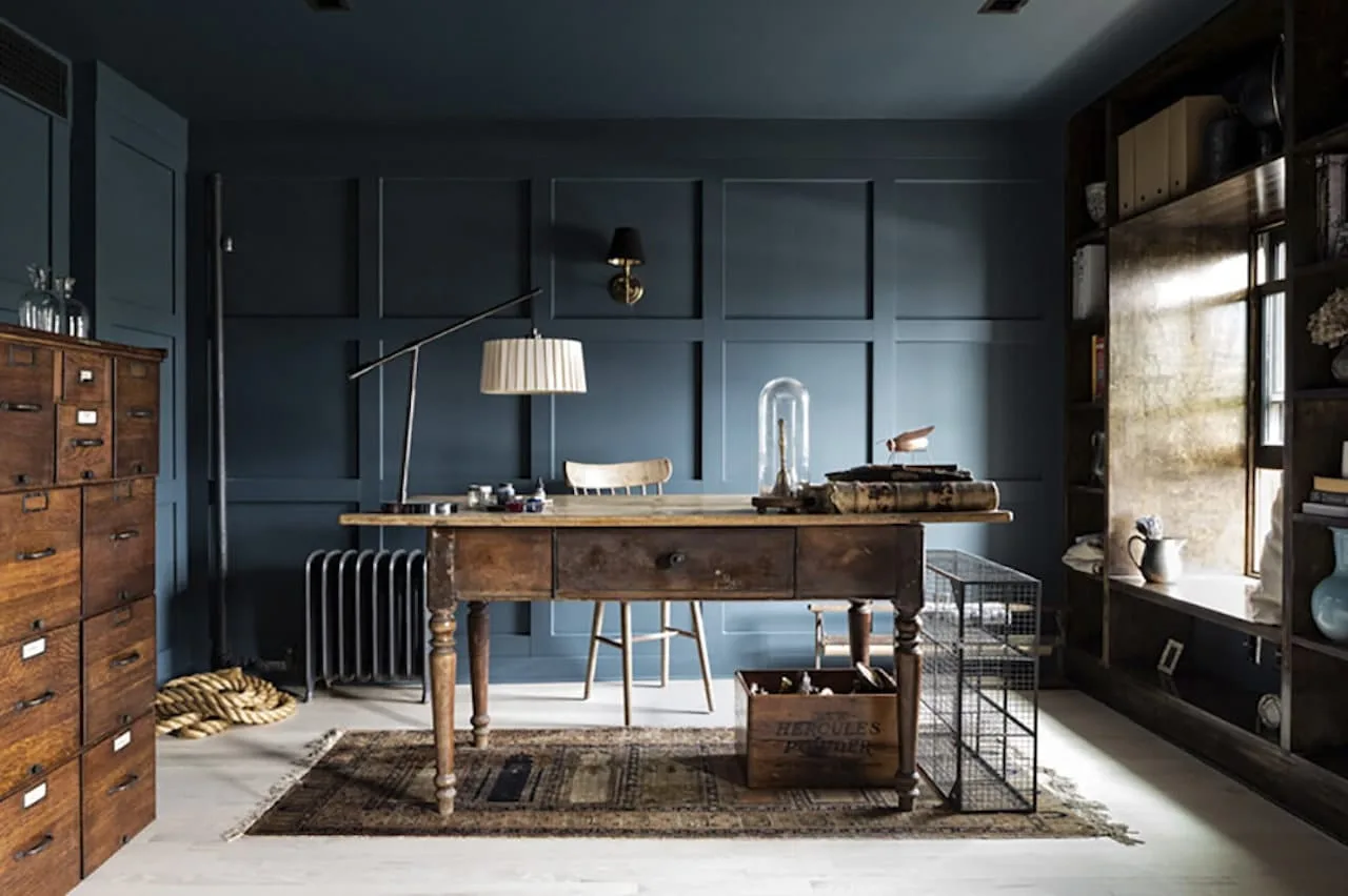 feng shui color psychology interior design blue office