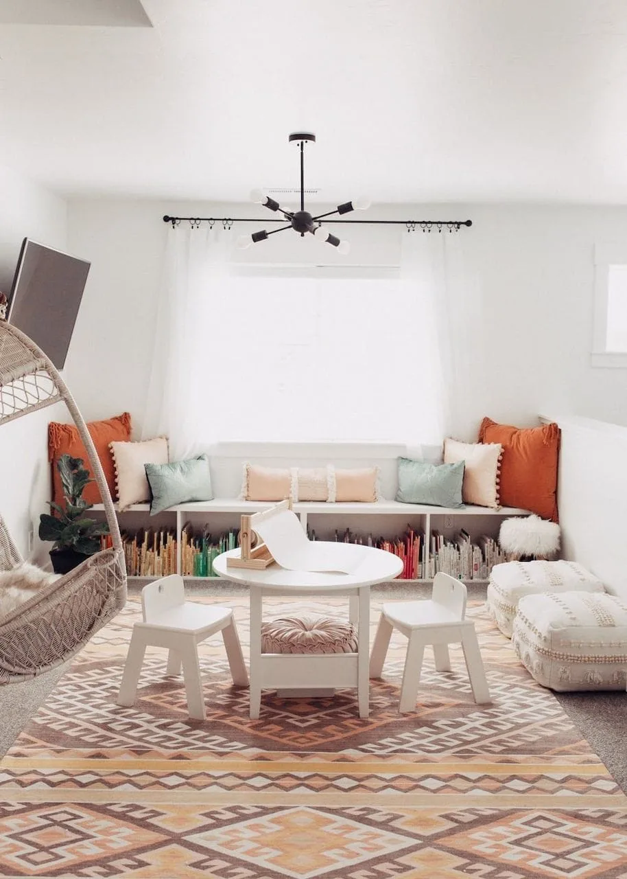 feng shui color psychology interior design white playroom