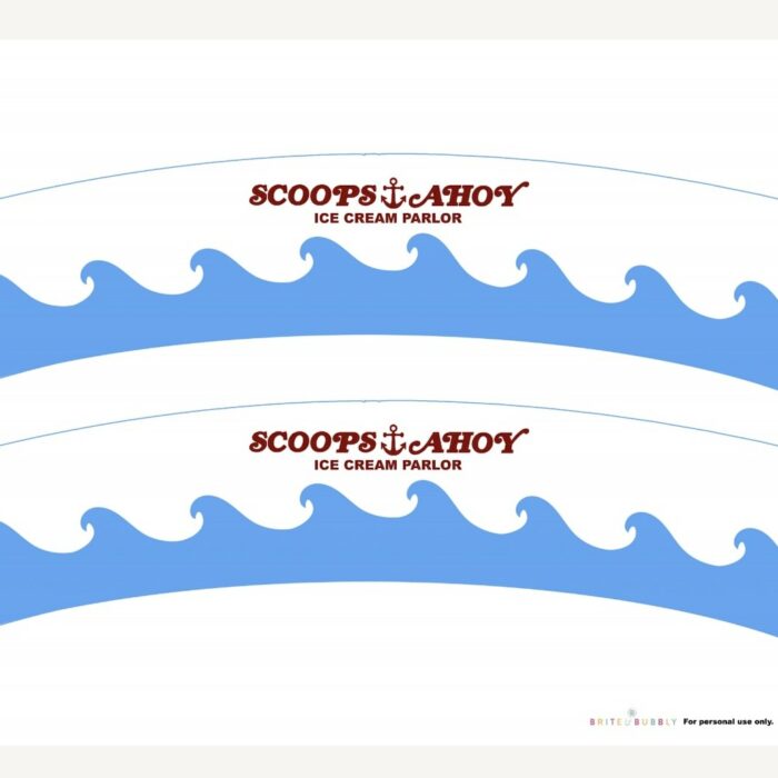 stranger things halloween party theme scoops ahoy printable