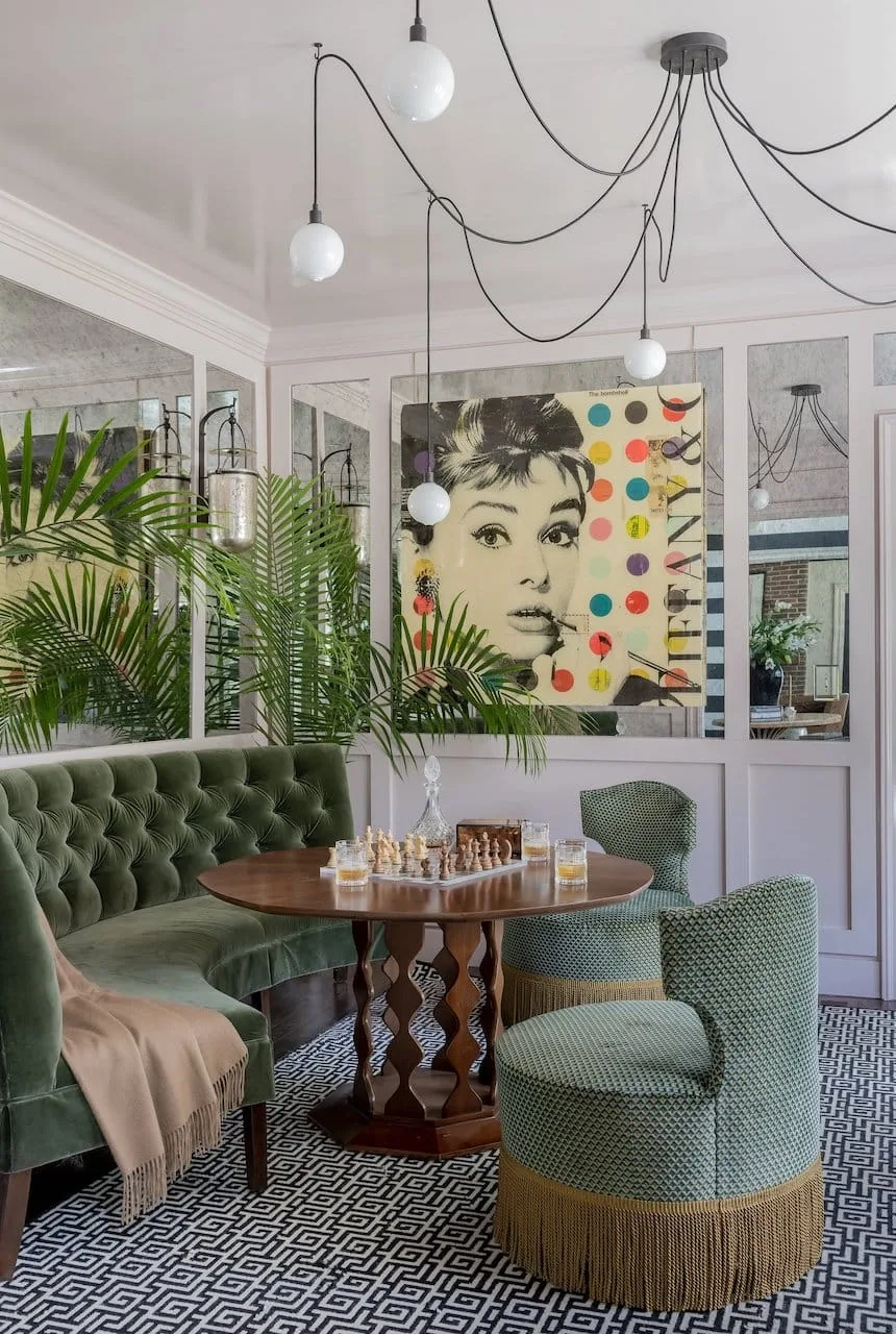 The Maximalism Interior Design Guide For 2023 9 maximalism interior design audrey hepburn art