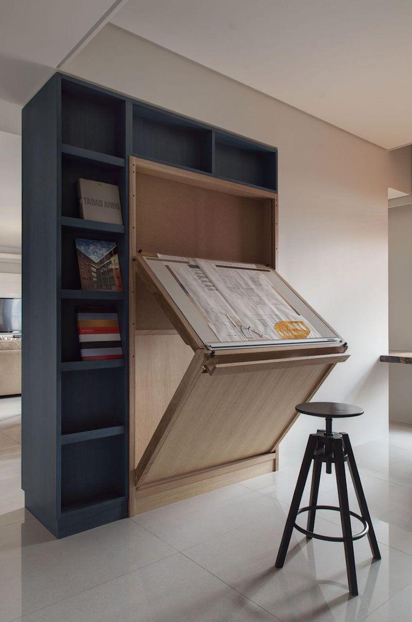 Interior design trends 2023 multi functional furniture moveable wall1