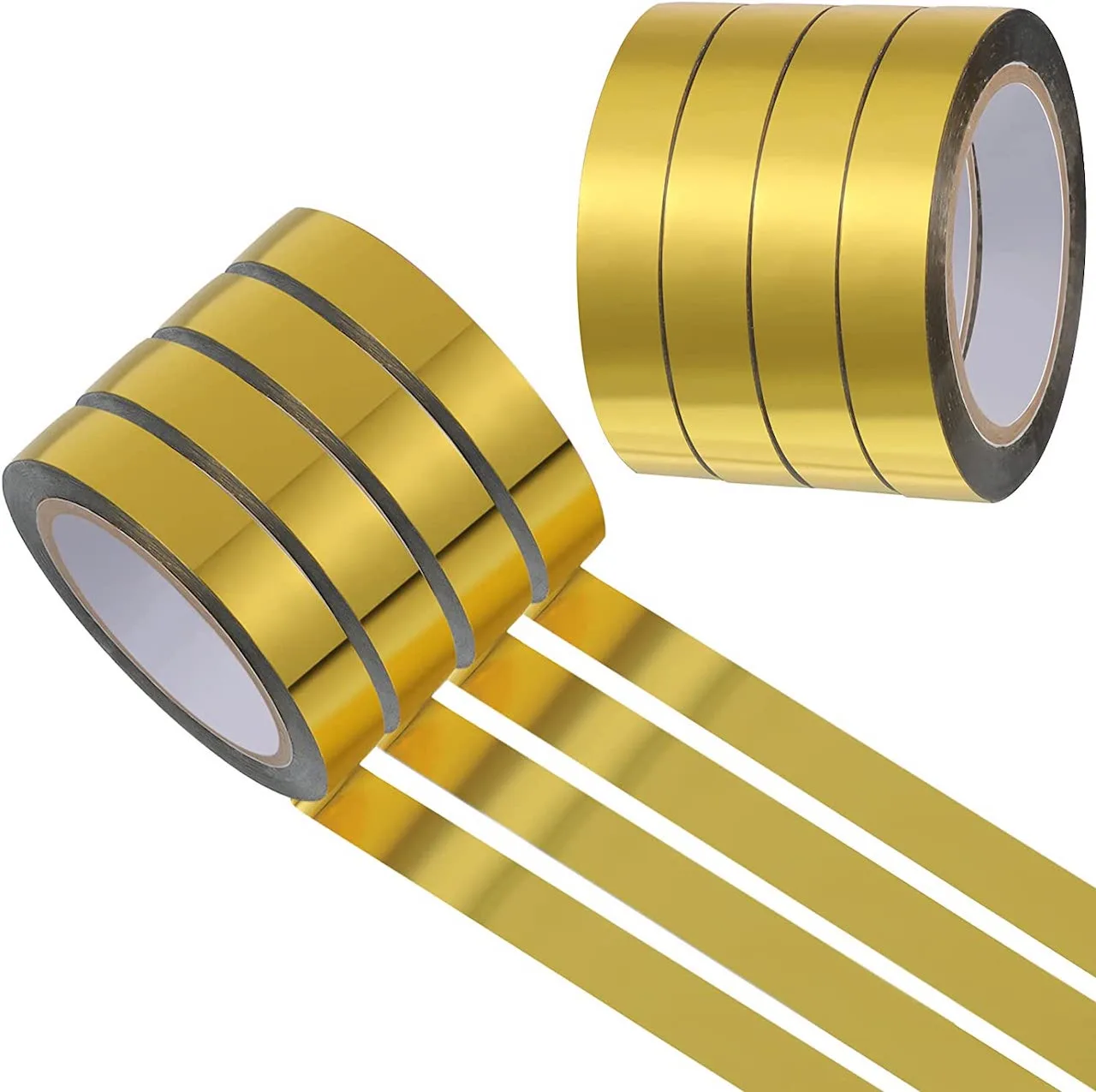 DIY Washi Tape Frame To Upgrade Your TV - Samsung "The Frame TV" Dupe 3 Washi-Tape-Frame_gold-metallic-washi-tape