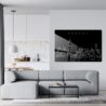 London Line Art Metal Print - Living Room - Dark