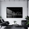 Louisville Metal Print - Office - Dark
