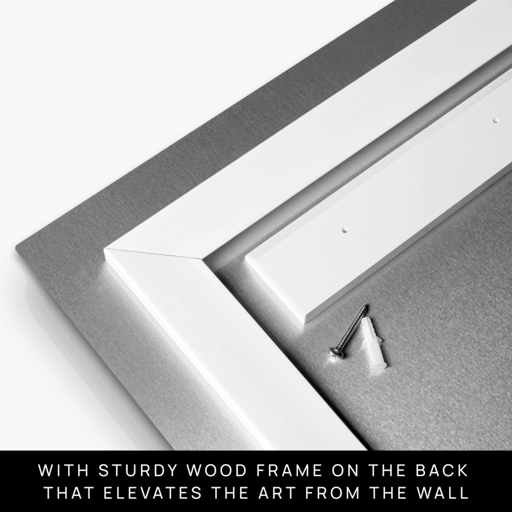 Metal Prints - Marketing - Back installation Metal Prints - Marketing - Back installation