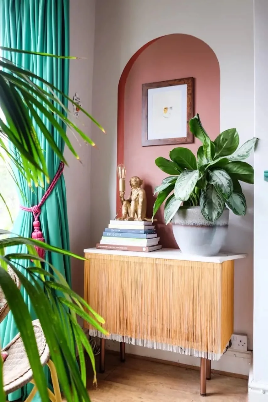 Colorful Eclectic Home Decor & Inspiration For Every Room (With Product Gallery) 3 colorful eclectic home decor tassels cabinet