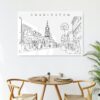Charleston Metal Print - Kitchen - Dark