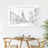 Charleston Metal Print - Kitchen - Dark
