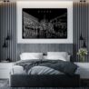 Kyoto Japan Metal Print - Bedroom - Dark