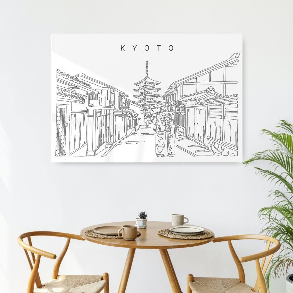 Kyoto Japan Metal Print - Kitchen - Light Kyoto Japan Metal Print - Kitchen - Light