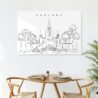 Oakland Temple Metal Print - Kitchen - Light