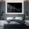 Sydney Opera House Metal Print - Bedroom - Dark