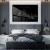 Sydney Opera House Metal Print - Bedroom - Dark