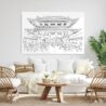 Tokyo Japan Metal Print - Living Room - Light