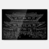 Tokyo Japan Metal Print Wall Art - Main - Dark