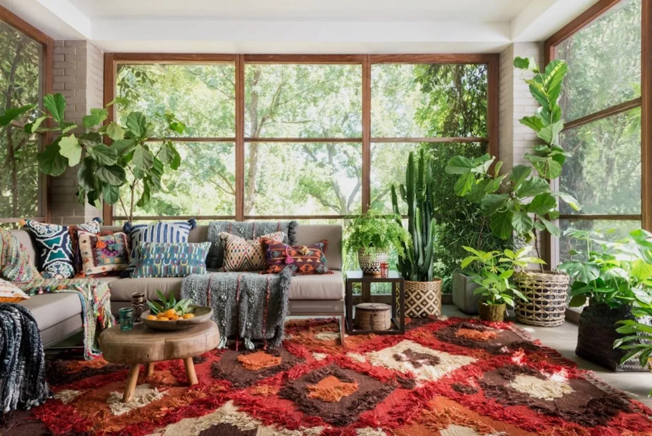Boho Meets Beach: How to Design the Coastal Boho Interior of Your Dreams 3 coastal boho interior beach design boho living room