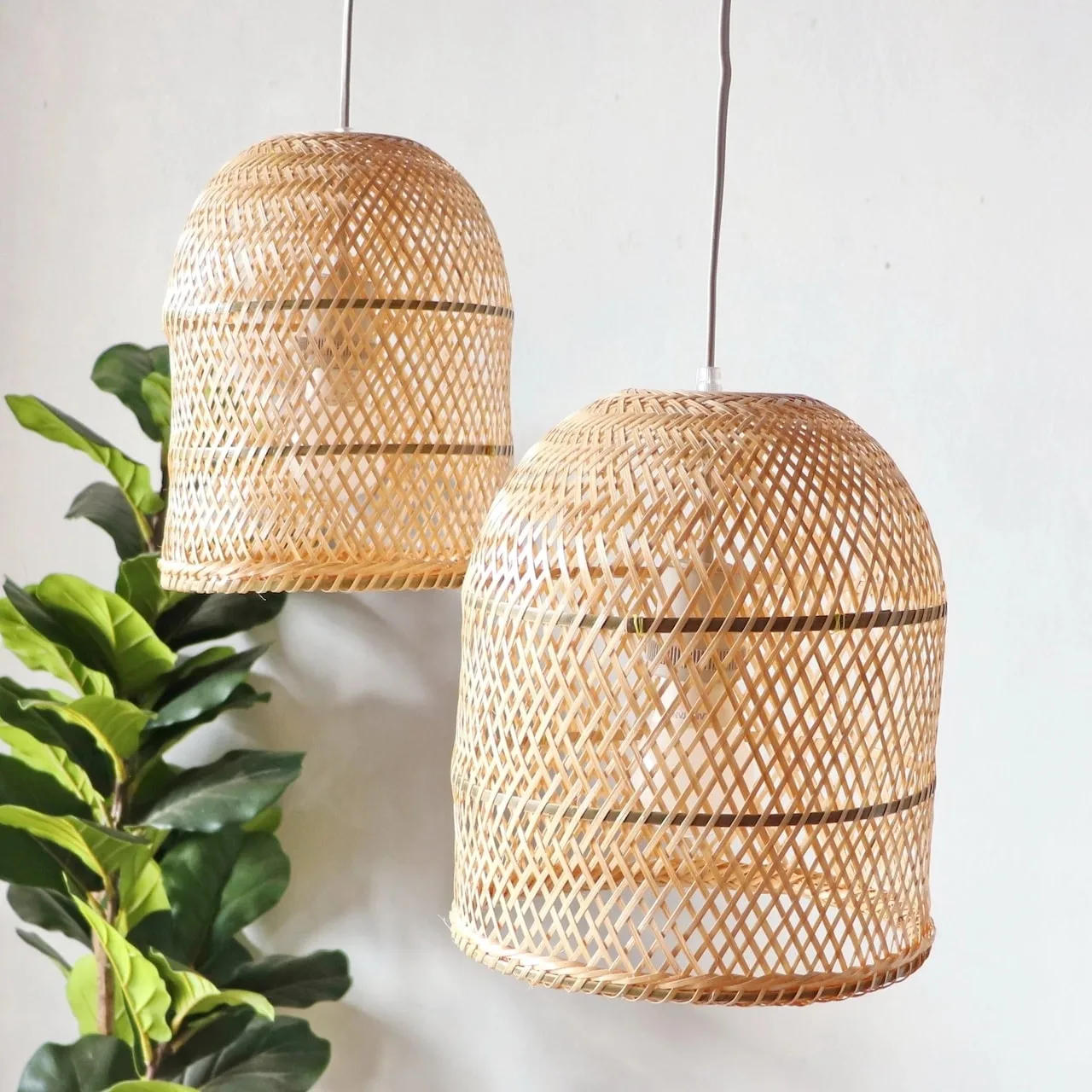 Everything You Need For A Cozy Earthy Bedroom Retreat: 15+ Ideas & Products 13 cozy earthy bedroom bamboo lighting