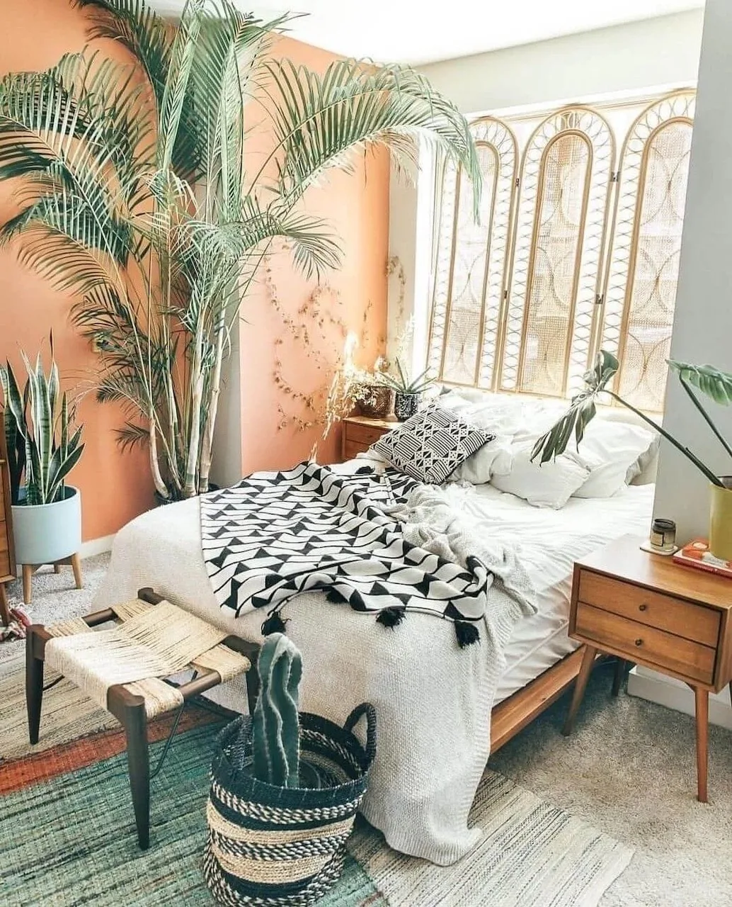 Everything You Need For A Cozy Earthy Bedroom Retreat: 15+ Ideas & Products 12 cozy earthy bedroom bohemian vibe