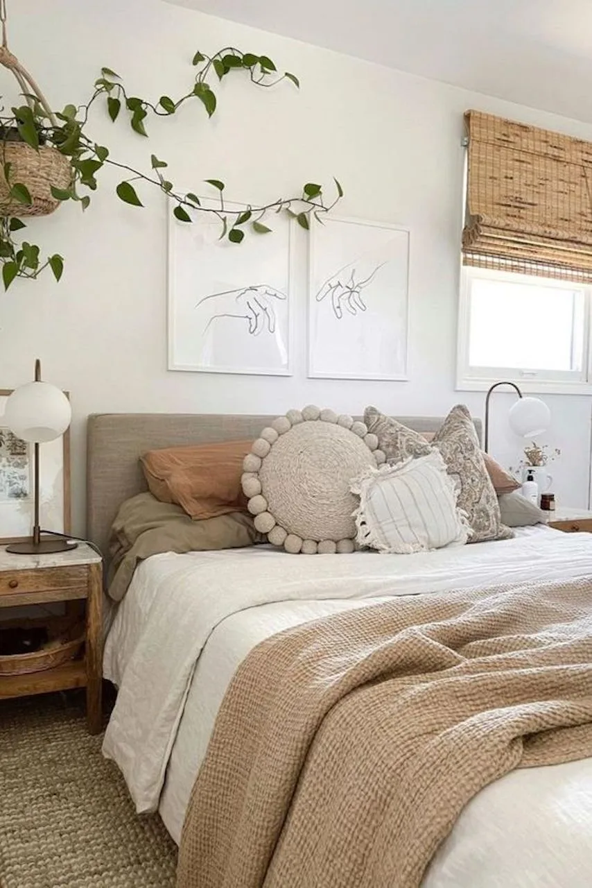 Everything You Need For A Cozy Earthy Bedroom Retreat: 15+ Ideas & Products 16 cozy earthy bedroom fresh modern earthy bed