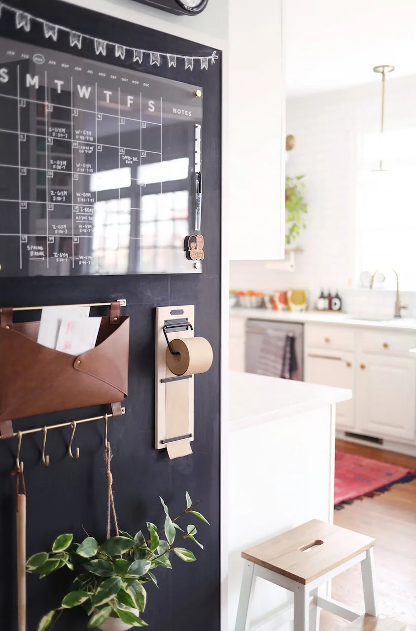 Aesthetic Drop Zone Ideas For Every Area Of Your Home: Organizing Your Life 10 drop-zone-ideas-command-center_kitchen-organization