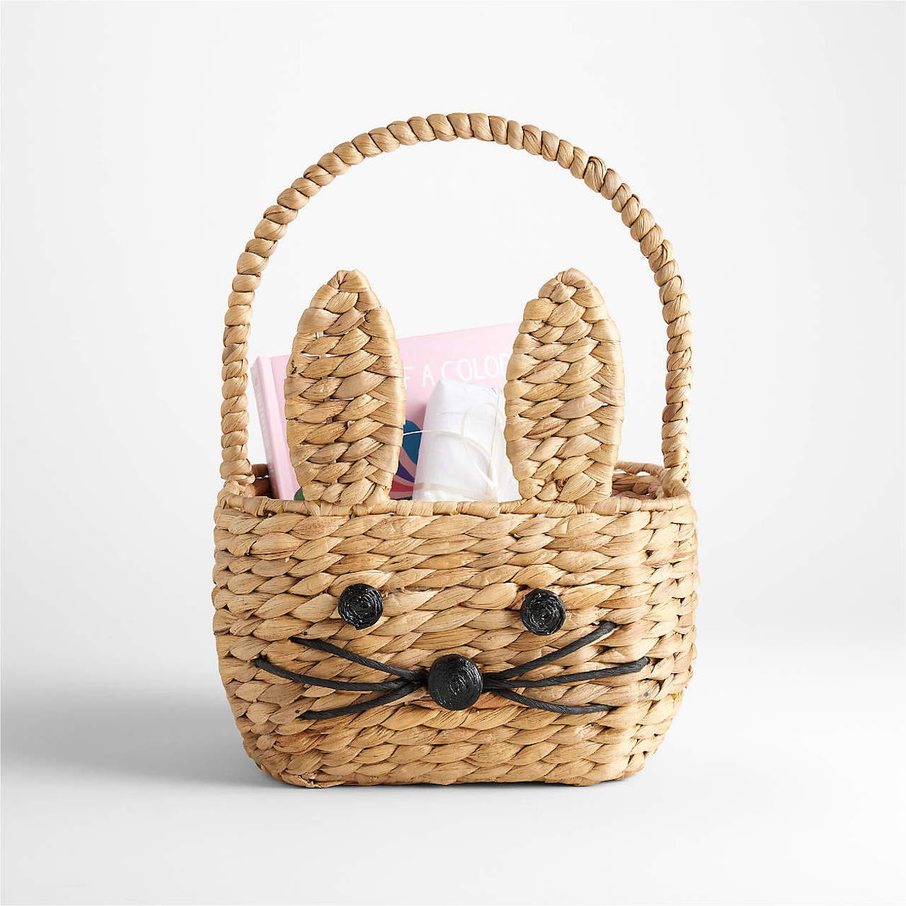 easter front porch decor ideas bunny basket