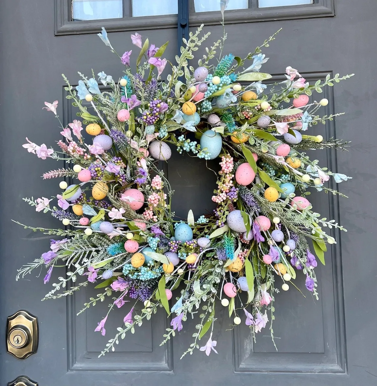 20+ Charming Easter Front Porch Decor Ideas - With Products You'll Love 16 easter front porch decor ideas easter wreath