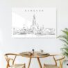 Bangkok Wat Arun Temple Metal Print - Kitchen - Light