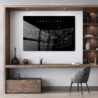 Barcelona Park Güell Metal Print - Office - Dark