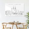 Kuala Lumpur skyline Metal Print - Kitchen - Light