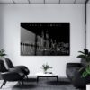 Kuala Lumpur skyline Metal Print - Office - Dark