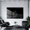 Kuala Lumpur skyline Metal Print - Office - Dark
