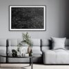 Rio De Janeiro Skyline Art Print for Living Room - Dark