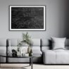 Rio De Janeiro Skyline Art Print for Living Room - Dark