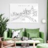 Seville Spain Metal Print - Living Room - Light