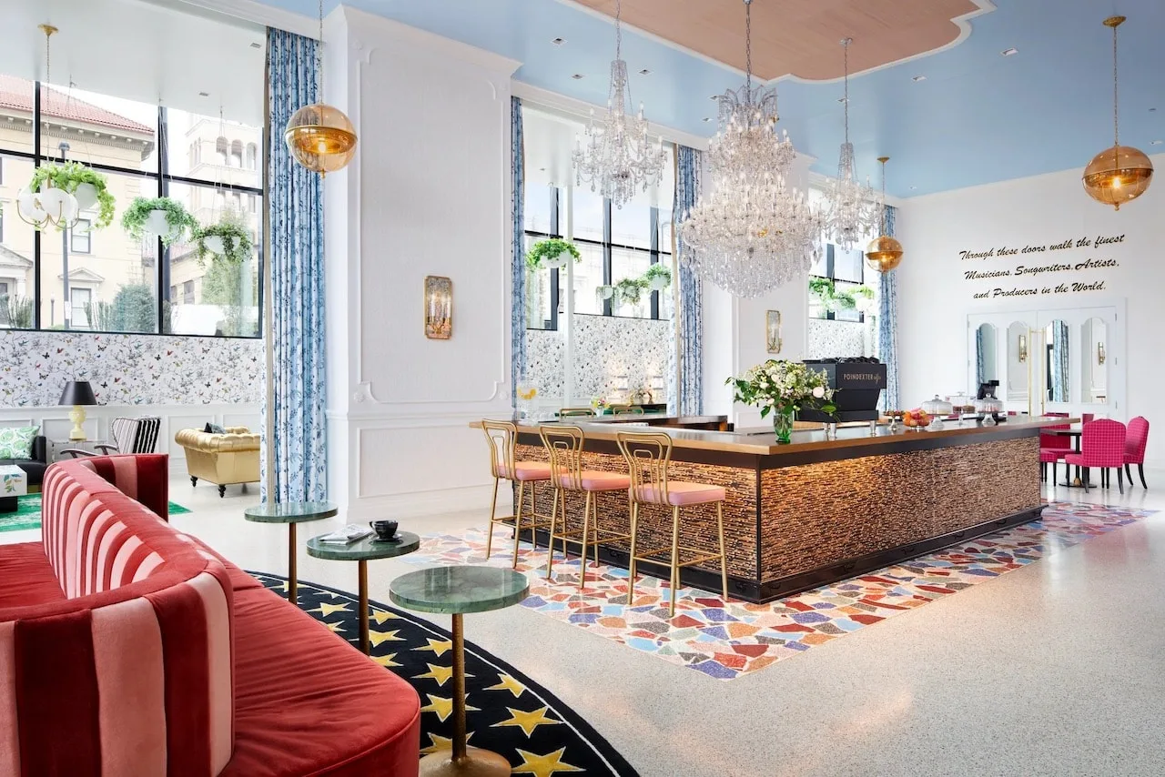 11 Aesthetic Coffee Shop Decor Ideas That'll Keep Customers Coming Back 4 coffee shop decor ideas chandelier aesthetic design
