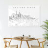 Daytona Beach Metal Print - Kitchen - Light